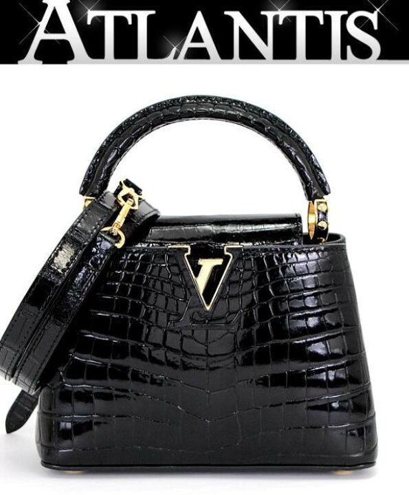 楽天市場】【広尾店】ルイヴィトン LOUIS VUITTON カプシーヌ ミニ 