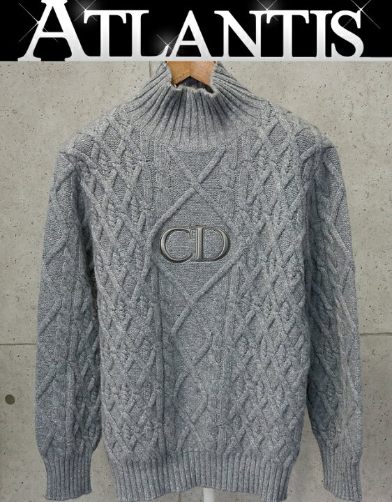 DIOR ロゴグレーセーター