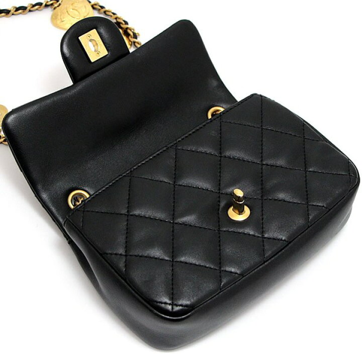 楽天市場】極美品 シャネル CHANEL ミニマトラッセ ハートチェーン  