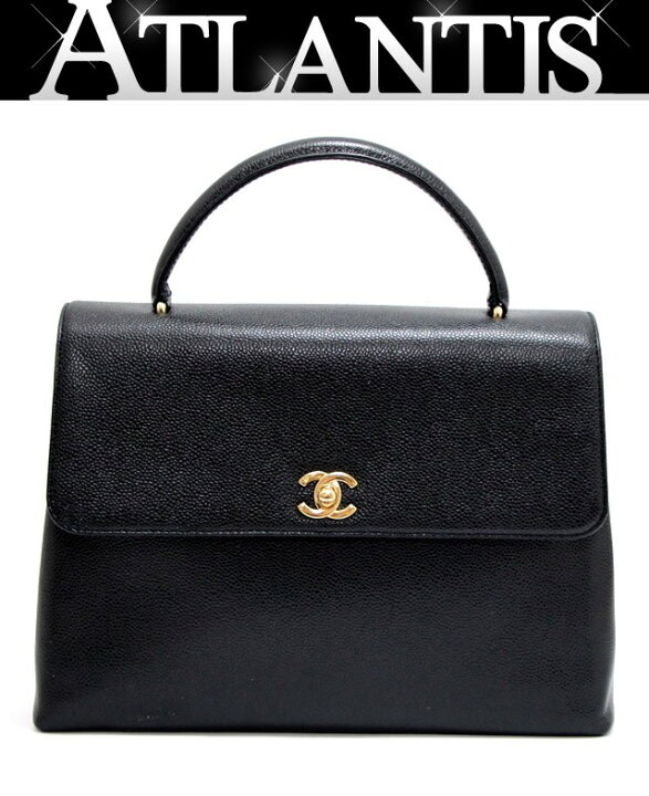 楽天市場】シャネル CHANEL ヴィンテージ トップハンドル ケリー型  