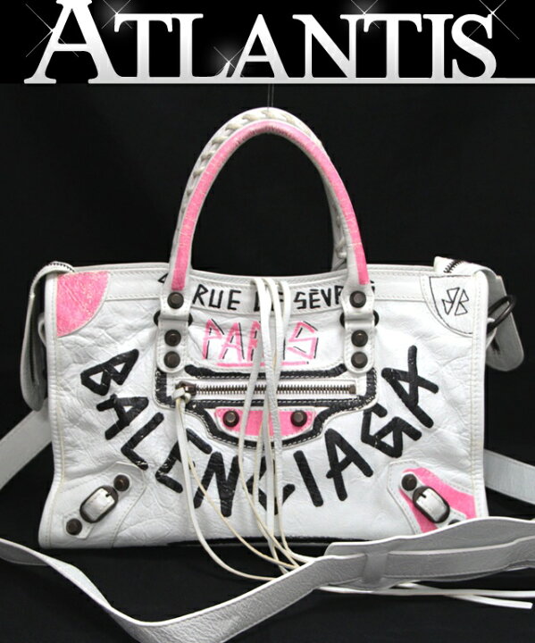 楽天市場】バレンシアガ BALENCIAGA ミニシティ グラフィティ 2WAY  