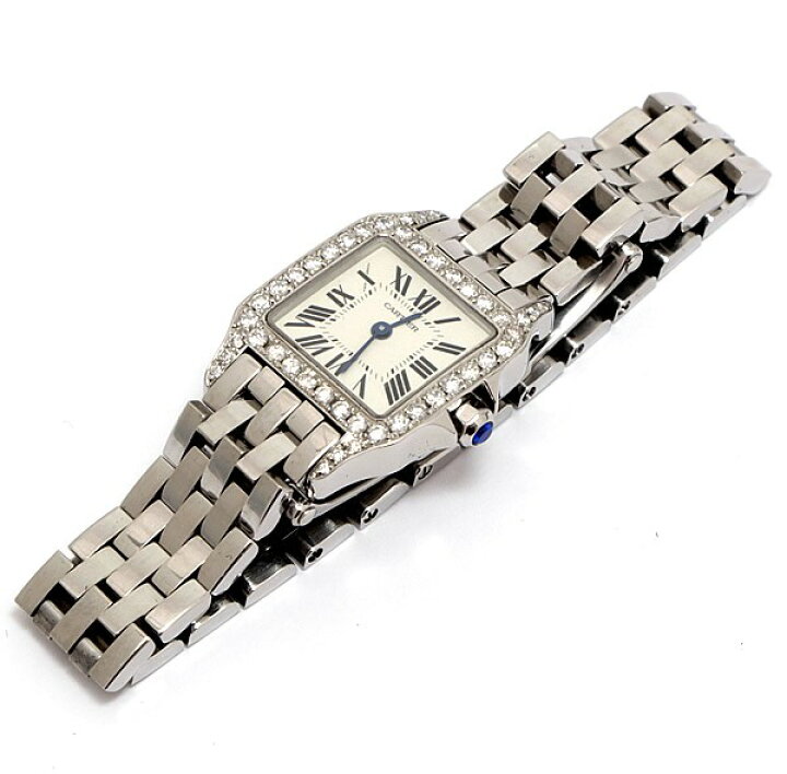 楽天市場】【広尾店】カルティエ Cartier サントスドゥモワゼル SM SS 