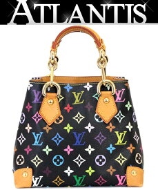 ルイヴィトン LOUIS VUITTON オードラ ハンドバッグ マルチカラ― 黒 M40048 【64891】