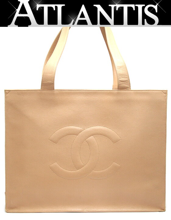 楽天市場】シャネル CHANEL ココマーク トートバッグ キャビアスキン 