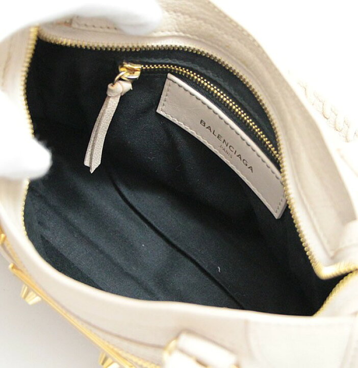 楽天市場】バレンシアガ BALENCIAGA ミニシティ 2WAYバッグ ベージュ G  