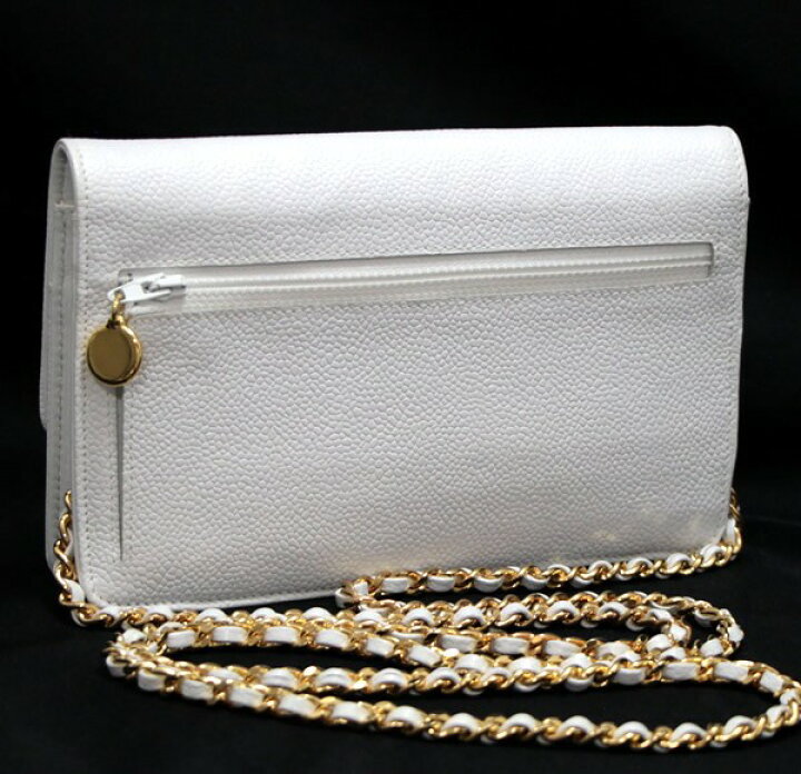 楽天市場】シャネル CHANEL ヴィンテージ チェーンウォレット デカココ 