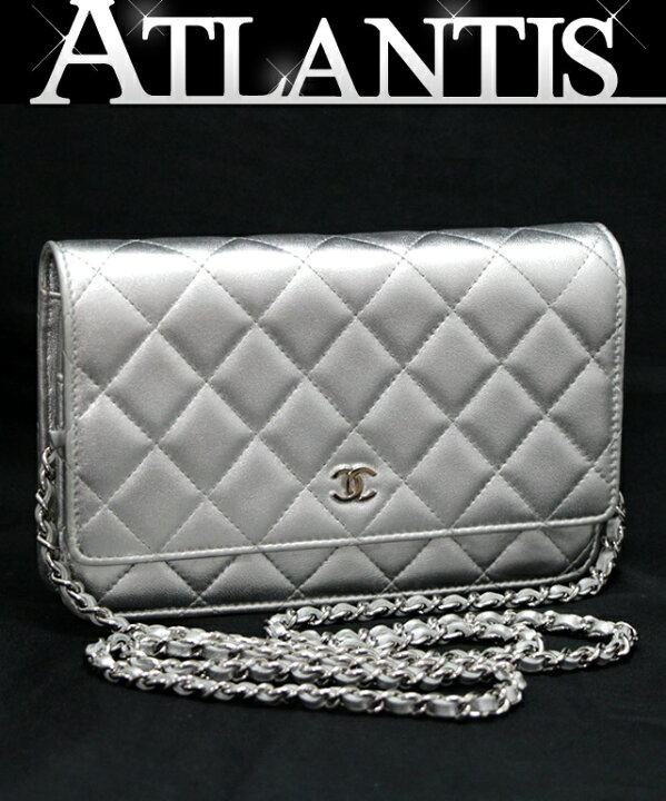 楽天市場】シャネル CHANEL マトラッセ チェーンウォレット ラム 