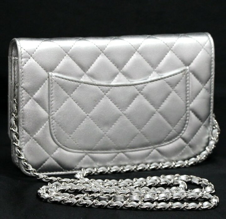 楽天市場】シャネル CHANEL マトラッセ チェーンウォレット ラム 