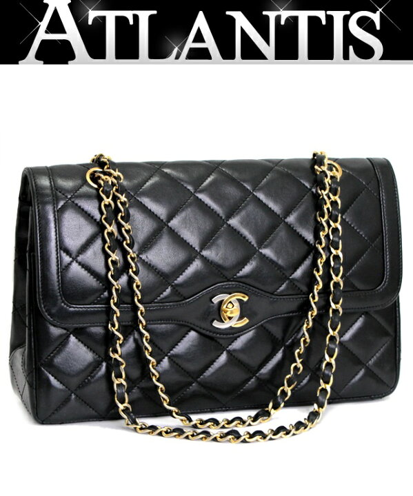 楽天市場】シャネル CHANEL マトラッセ28 パリ限定 Wフラップ チェーン 