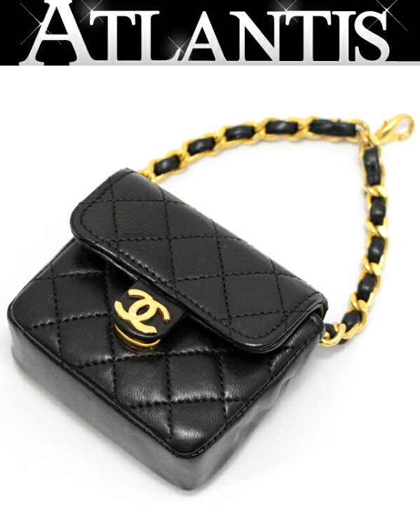 楽天市場】シャネル CHANEL ヴィンテージ ミニミニマトラッセ マイクロ 