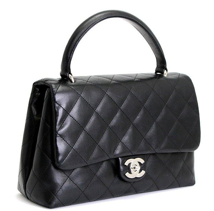 楽天市場】シャネル CHANEL マトラッセ トップハンドル ハンドバッグ 