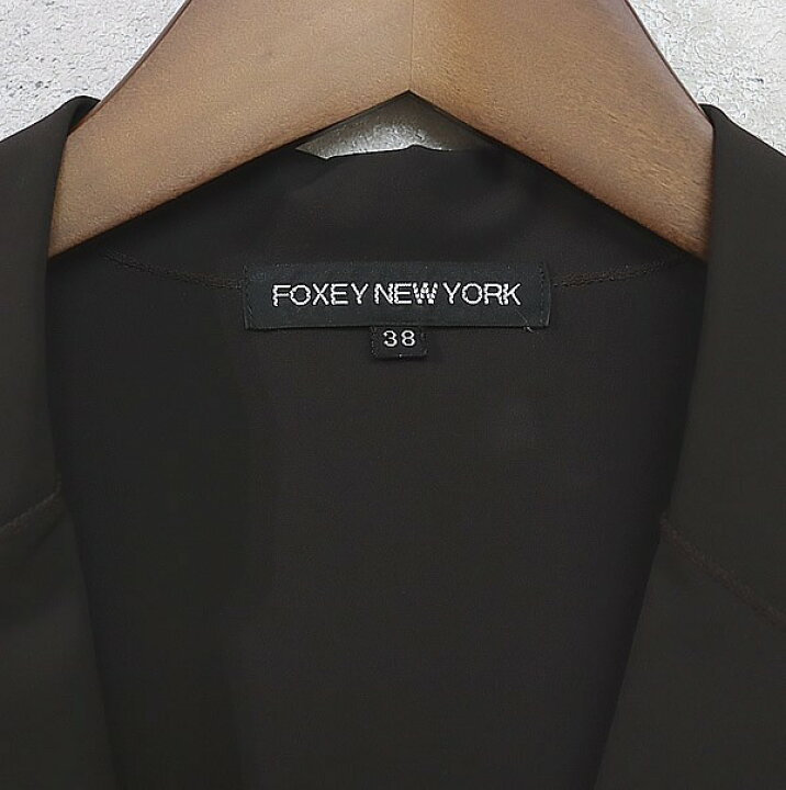 楽天市場】【広尾店】フォクシー Foxey スプリングコート ブラウン  
