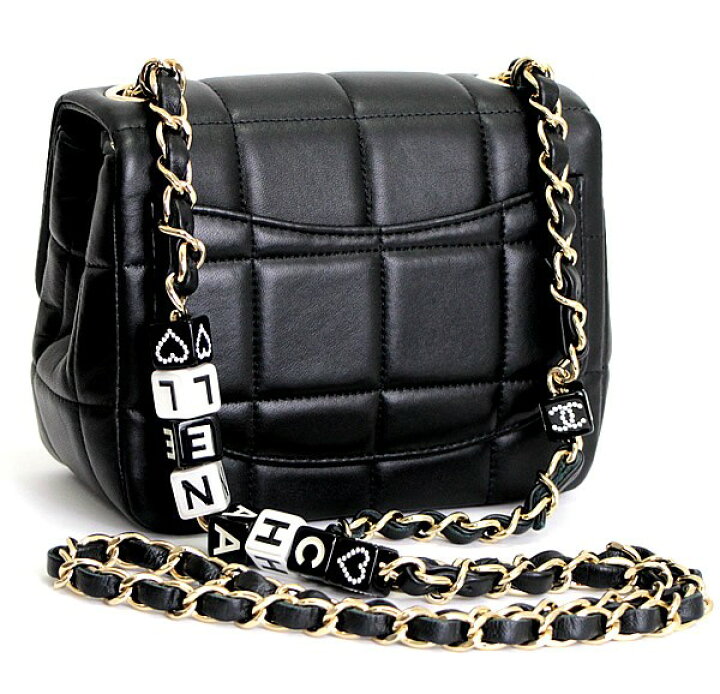 楽天市場】極美品 シャネル CHANEL チョコバー キューブチェーン  