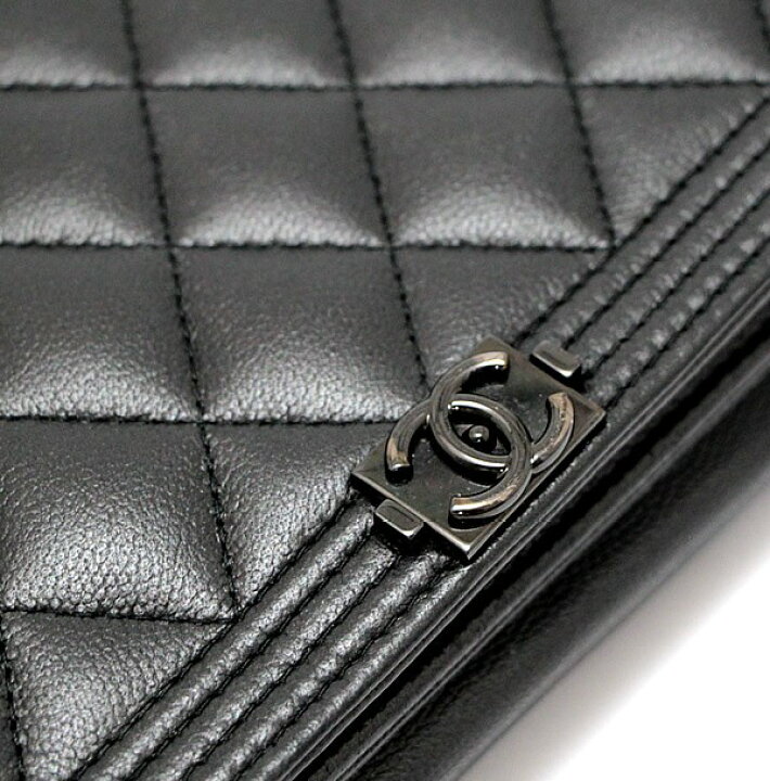 楽天市場】シャネル CHANEL ボーイシャネル チェーンウォレット 