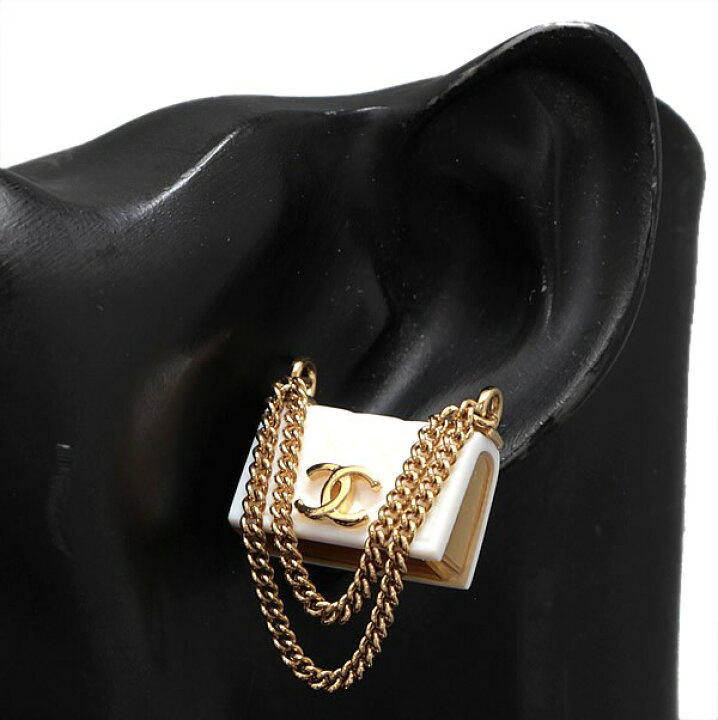 楽天市場】シャネル CHANEL 23/24FW マトラッセバッグモチーフピアス  