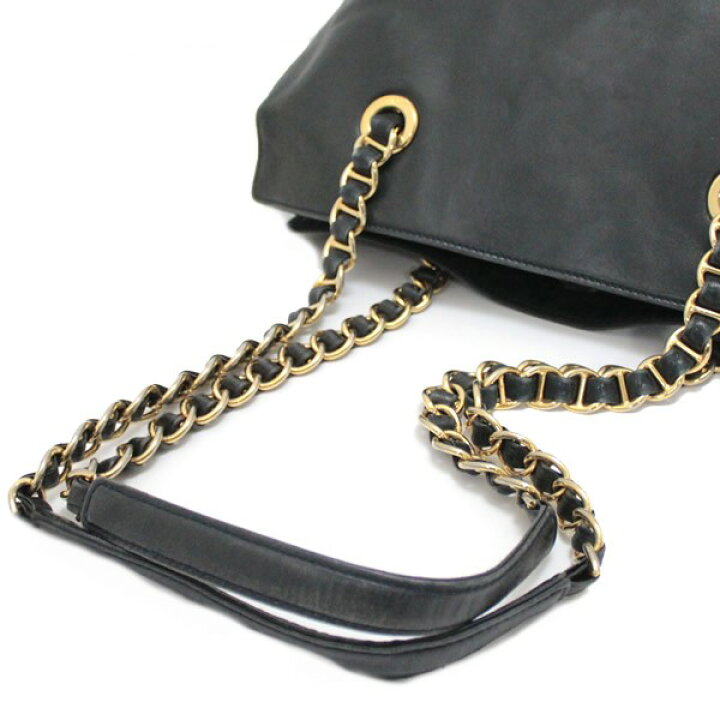 楽天市場】プラダ PRADA ロゴ型押し チェーンショルダーバッグ レザー  