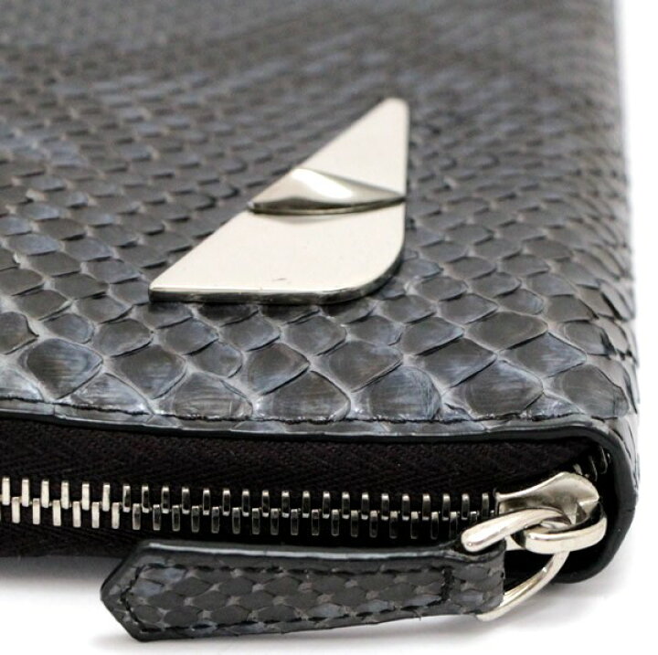 楽天市場】極美品 フェンディ FENDI モンスター ラウンドジップ 