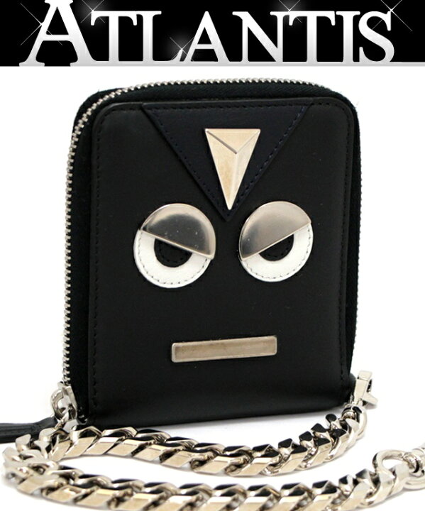 楽天市場】美品 フェンディ FENDI モンスター ジップウォレット  