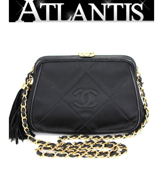 楽天市場】シャネル CHANEL ヴィンテージ ココマーク フリンジ付き  