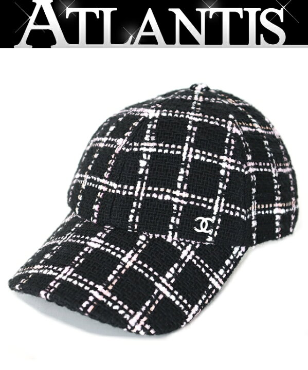 楽天市場】【広尾店】美品 シャネル CHANEL 24SS ツイード キャップ 