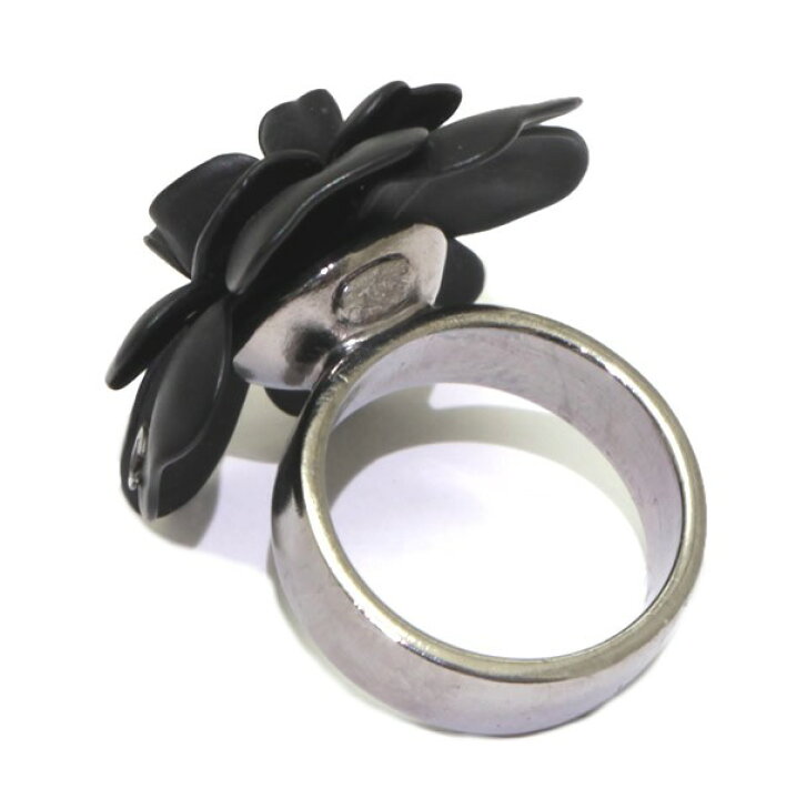 楽天市場】シャネル CHANEL カメリア ココマーク フラワー リング 指輪  