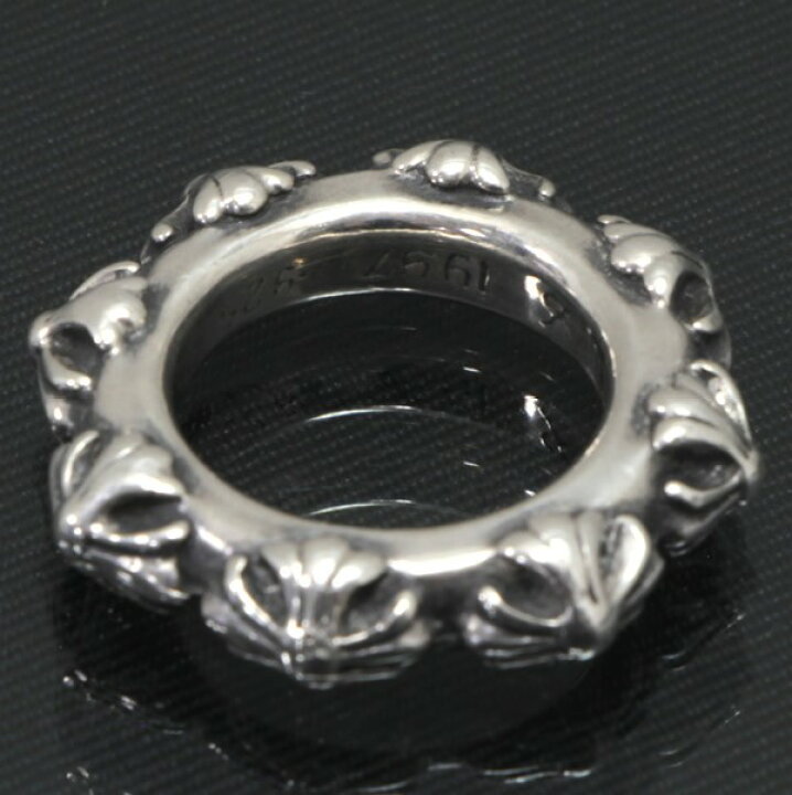 楽天市場】CHROME HEARTS 銀座店 クロムハーツ クロスバンド リング 