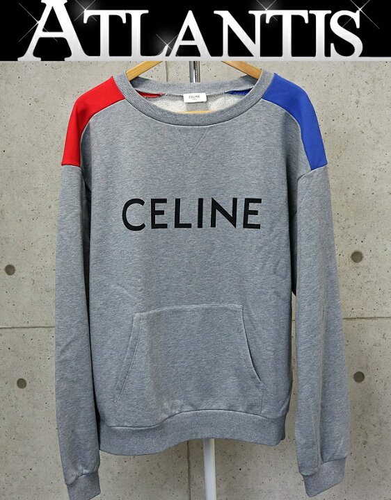 楽天市場】CELINE 銀座店 セリーヌ ロゴ スウェット トレーナー 長袖 