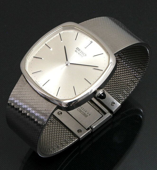 楽天市場】SEIKO ヴィンテージ スクエア文字盤 腕時計 メンズ SS 5854 