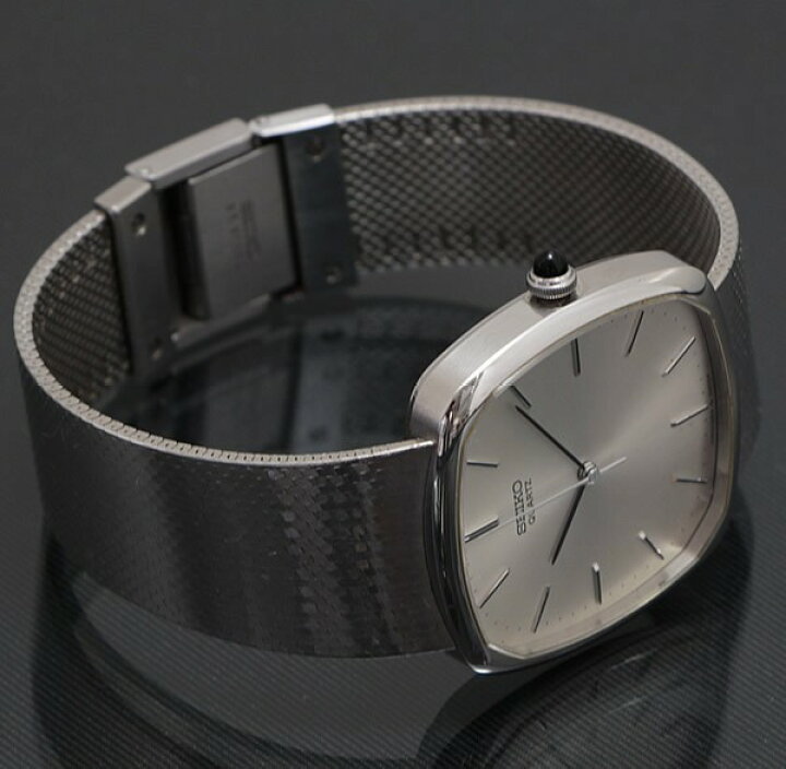 楽天市場】SEIKO ヴィンテージ スクエア文字盤 腕時計 メンズ SS 5854 