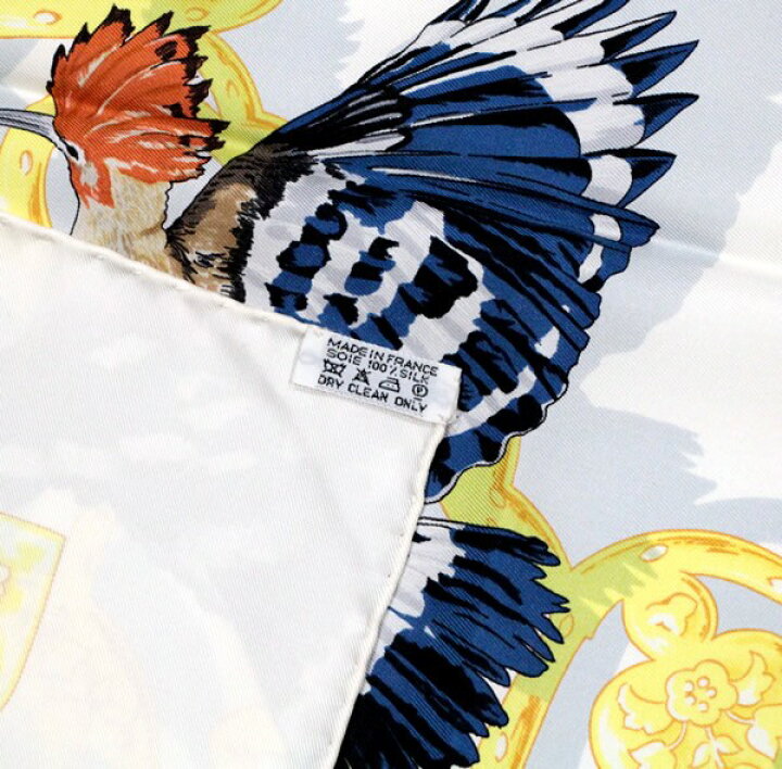 楽天市場】美品 エルメス HERMES カレ90 OISEAUX DE L