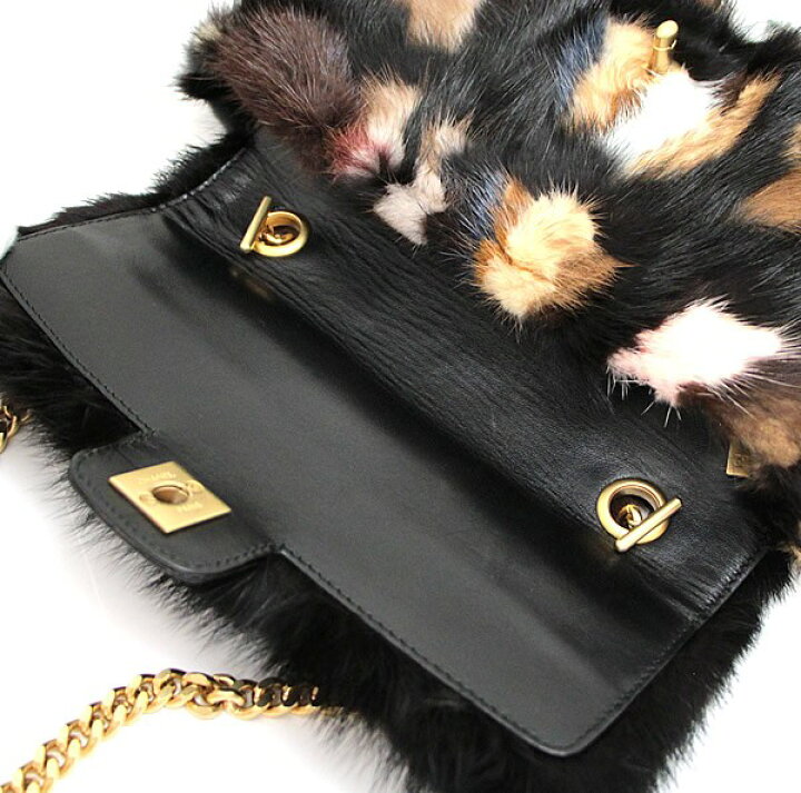 楽天市場】シャネル CHANEL チェーンショルダーバッグ ミンク G金具 6 