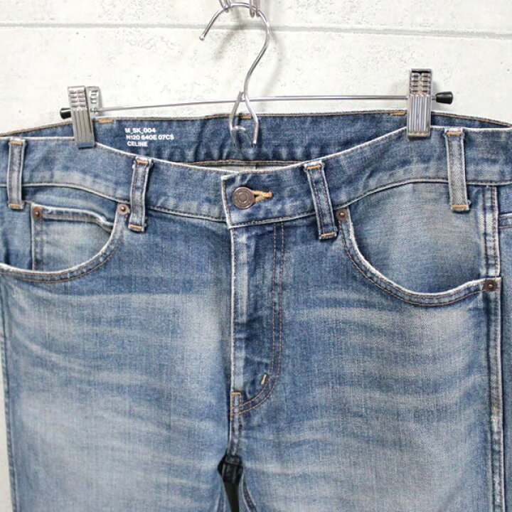 楽天市場】CELINE 銀座店 セリーヌ SALE スキニー デニムパンツ M-SK  