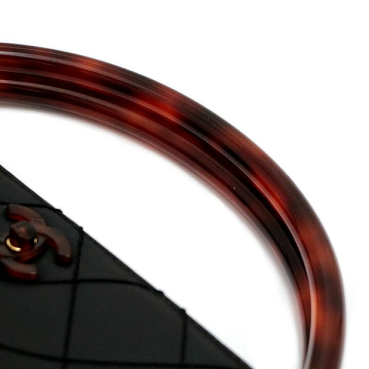 楽天市場】シャネル CHANEL べっ甲 ハンドル マトラッセ ハンドバッグ  