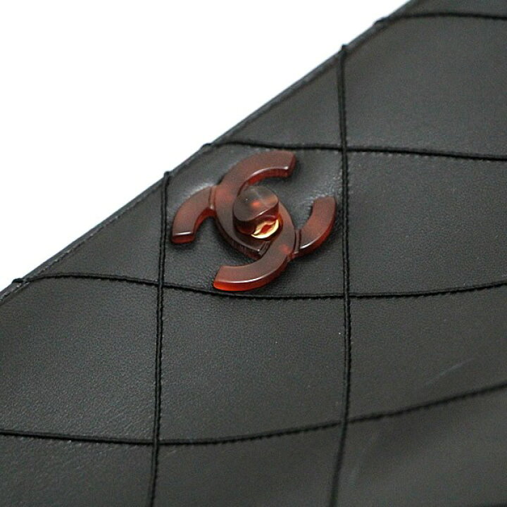 楽天市場】シャネル CHANEL べっ甲 ハンドル マトラッセ ハンドバッグ  