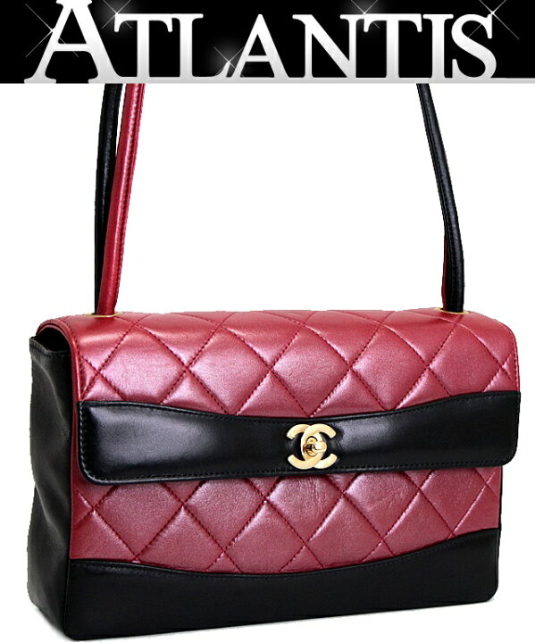 楽天市場】シャネル CHANEL マトラッセ バイカラー ショルダーバッグ 