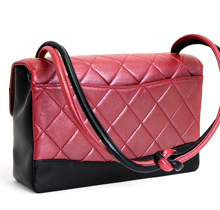 楽天市場】シャネル CHANEL マトラッセ バイカラー ショルダーバッグ 