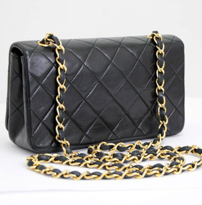 楽天市場】シャネル CHANEL ミニマトラッセ フルフラップ チェーン