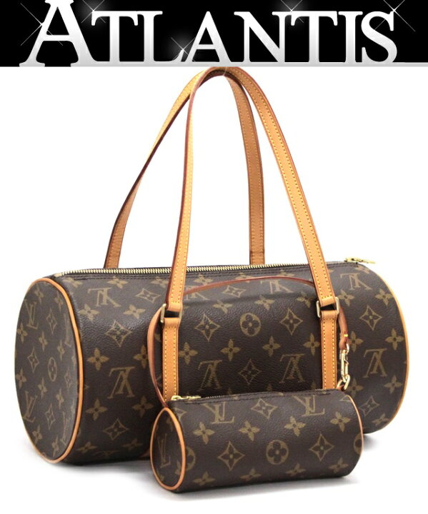 楽天市場】美品 ルイヴィトン LOUIS VUITTON パピヨン30 ハンドバッグ 