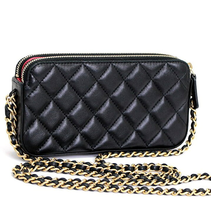 楽天市場】シャネル CHANEL アラウンドチェーンウォレット 