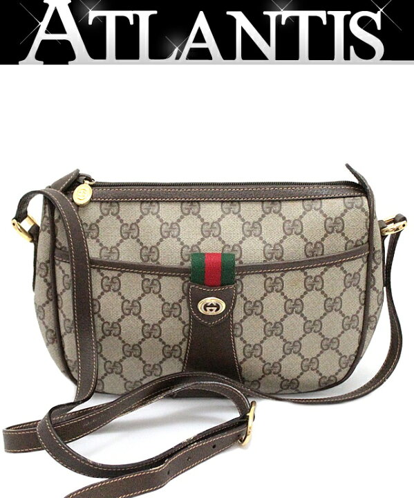 楽天市場】グッチ GUCCI オールドグッチ シェリーライン GG柄  