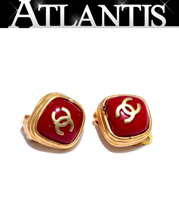 楽天市場】シャネル CHANEL ヴィンテージ ココマーク イヤリング  