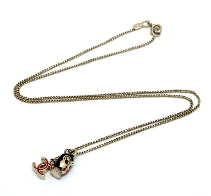 楽天市場】シャネル CHANEL レア！ネックレス ココマーク ドールヘッド 
