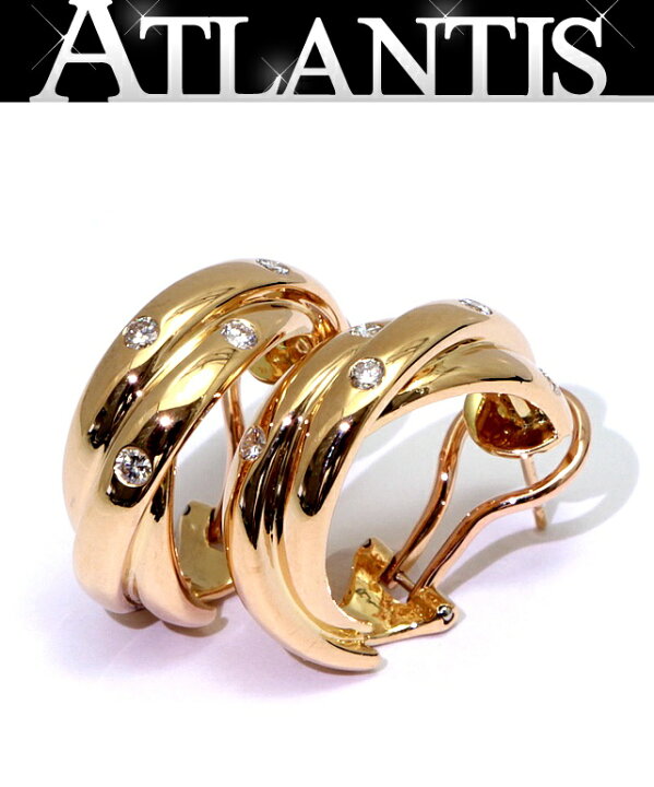 楽天市場】【広尾店】極美品 カルティエ Cartier トリニティダイヤ 