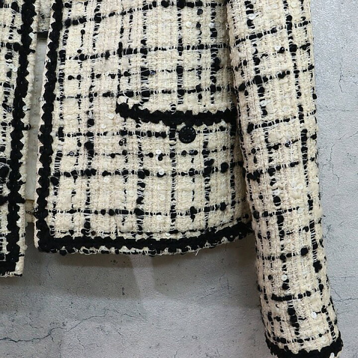 楽天市場】【広尾店】 シャネル CHANEL ツイード ジャケット 