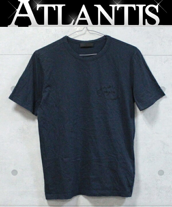 楽天市場】プラダ PRADA ロゴ Tシャツ コットン100％ size:M 【66749  