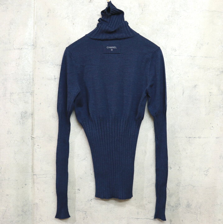 楽天市場】【広尾店】美品 シャネル CHANEL タートルネック ニット  