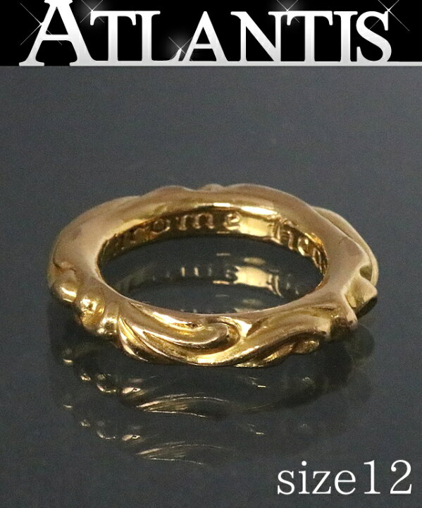 楽天市場】CHROME HEARTS 銀座店 クロムハーツ 22K スクロールバンド 