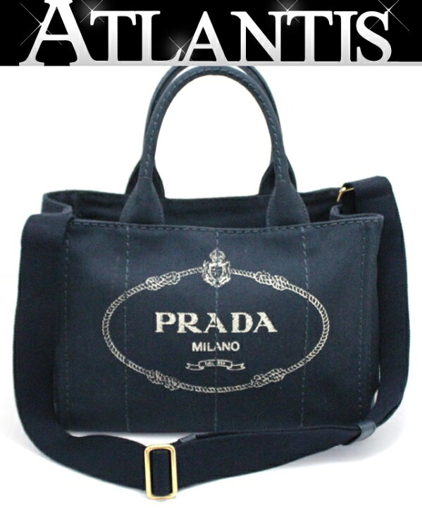 楽天市場】プラダ PRADA カナパ トートバッグ 2WAYバッグ キャンバス 