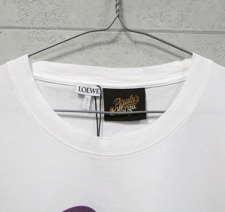 楽天市場】ロエベ LOEWE パウラズ イビザ ロゴプリント 半袖Tシャツ 