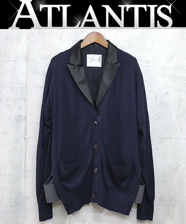 楽天市場】【広尾店】美品 サカイ SACAI ジャケットカーディガン size2 